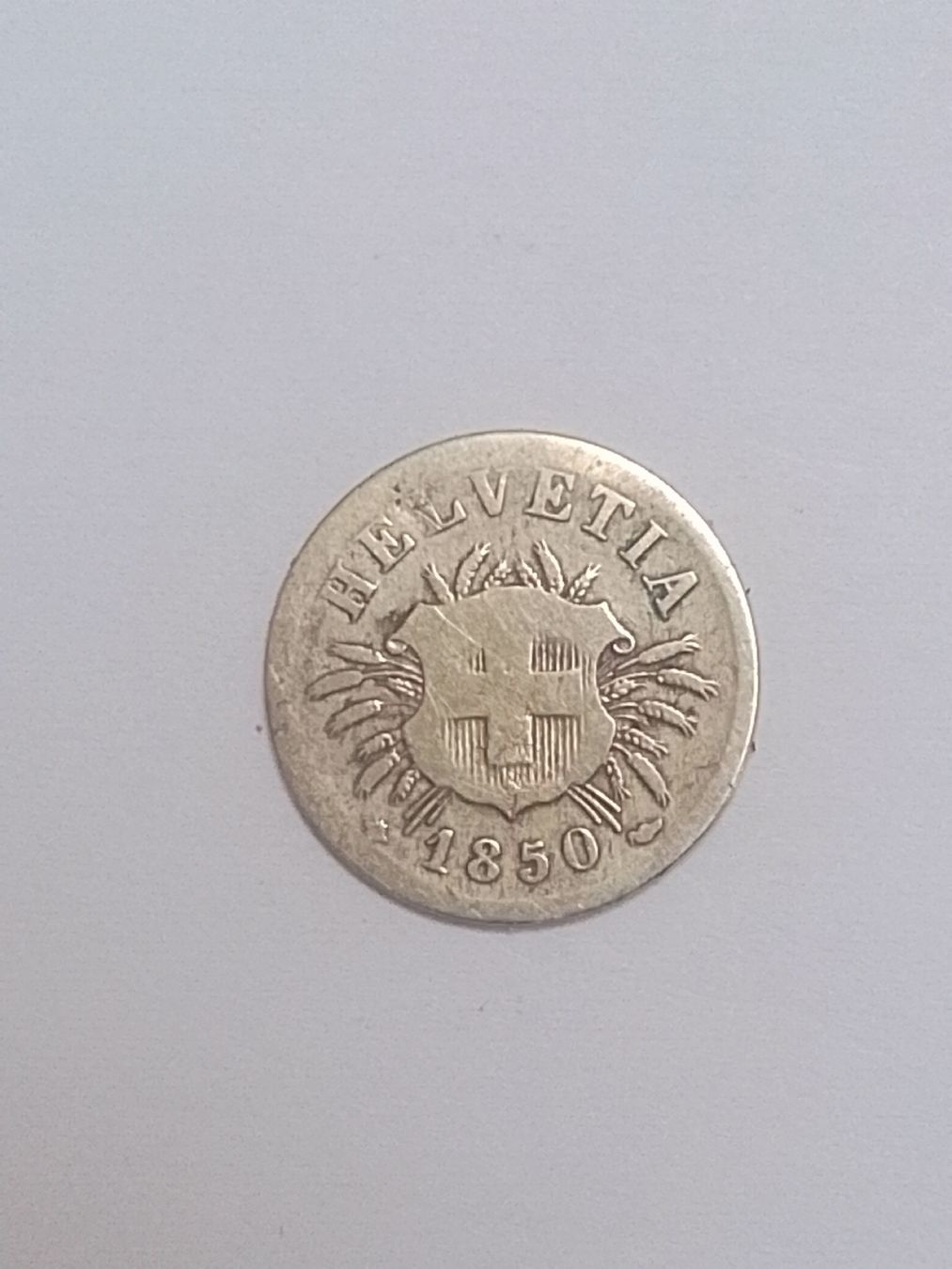 Tutti le monete: 5 centimes (rappen) – Usato da Eclépens venduto da tho_98rq 1