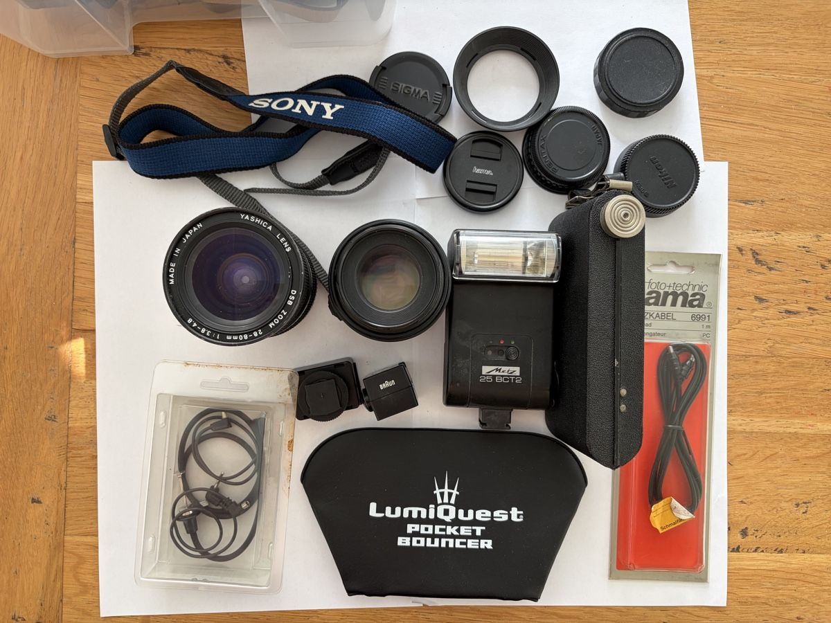 Fotocamera: kit de photographie divers – Usato da Echallens venduto da JAR69 1