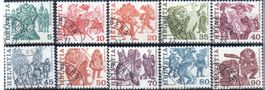 1977 VOLKSBRÄUCHE 10 MARKEN AUSGABETAG - EH12
