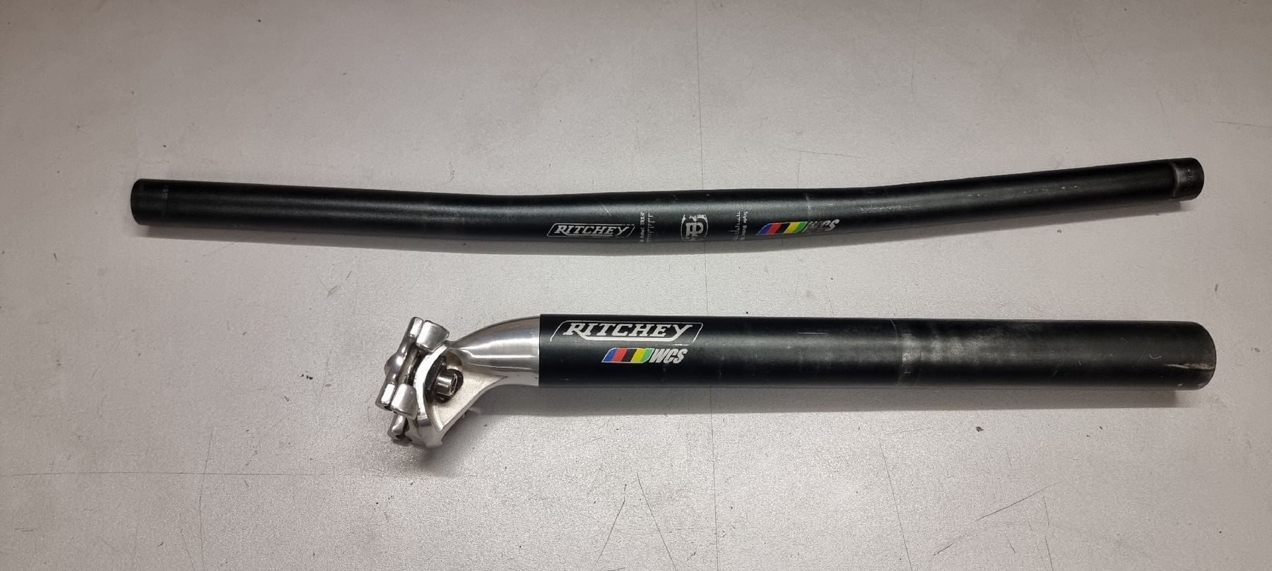 Ritchey Pezzi di ricambio: Ritchey WCS Lenker und Sattelstütze – Usato da Seon venduto da Stibinio