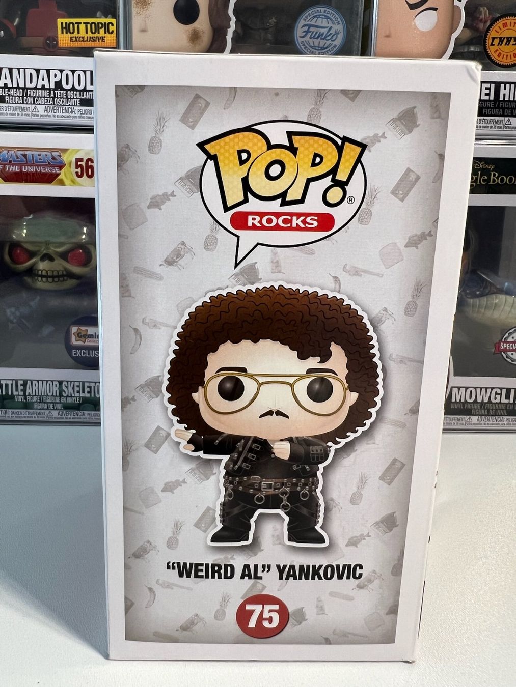 Funko Statuette: Funko POP! Rocks "Weird Al" Yankovic Edition Limitée – Nuovo e nell'imballaggio originale da Le Mouret venduto da perfectbijou 1