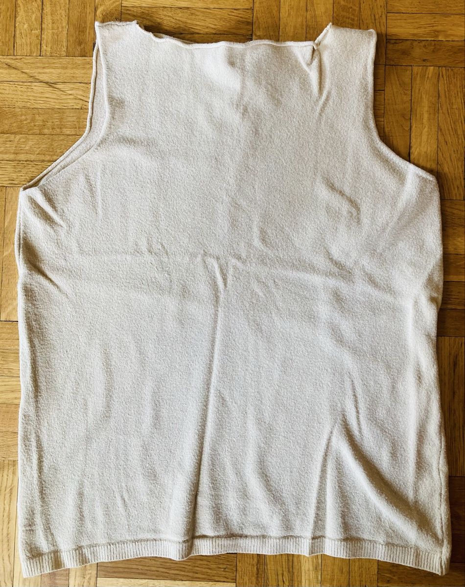 Zara Top: Top écru Zara près du corps  – Usato da Ardon venduto da hel_2sxp 6