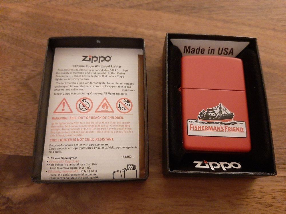 fisherman's friend zippo