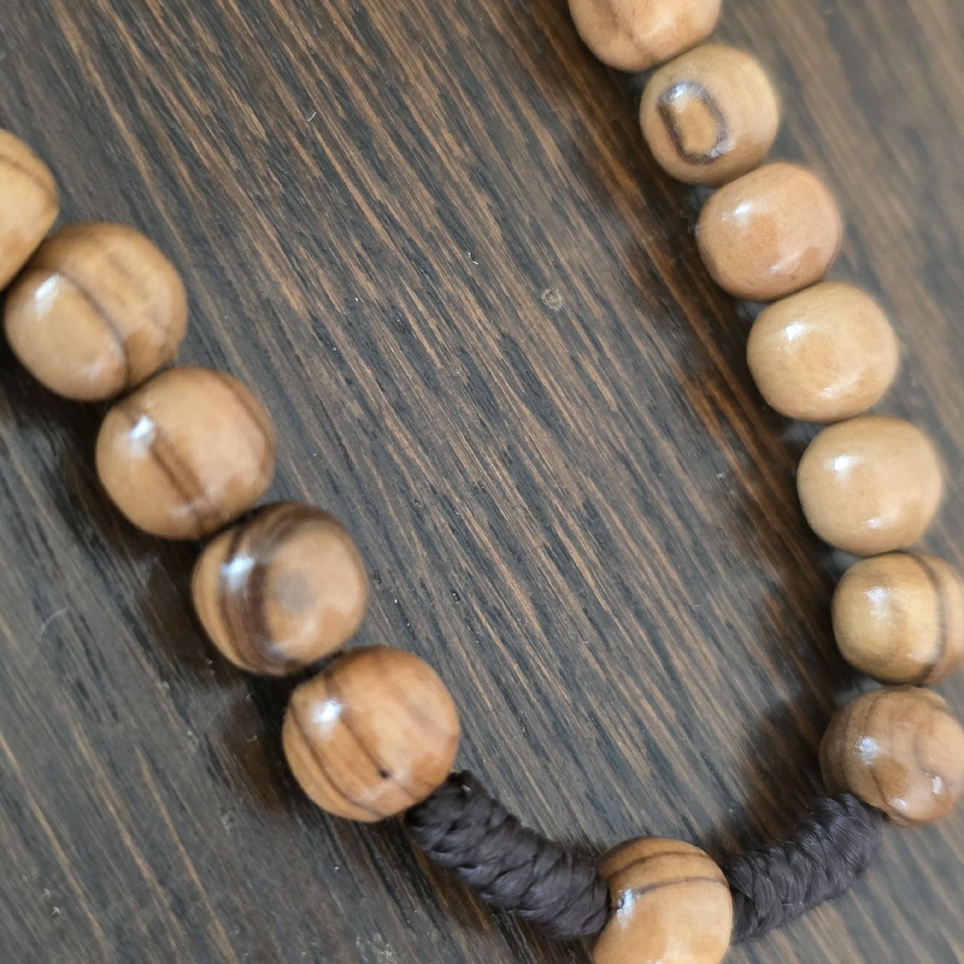 Sonstiger Schmuck: Rosenkranz Holz Bethlehem Kreuz  – Neu (gemäss Beschreibung) aus Rheinsulz von Gilea 1