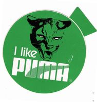 Alte Sticker PUMA