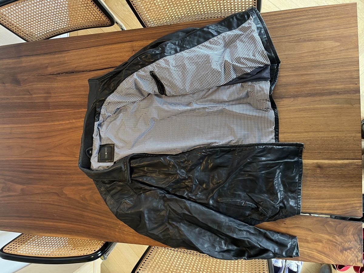 Giacche: Quadro Lederjacke Herren Gr. 54 – Usato da Uster venduto da lucabruegger 1