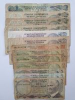 Banknoten aus der Türkei