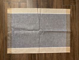 Kracht Tischdecke mini Leinen & Baumwolle grau 70 x 50 cm