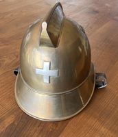 Feuerwehrhelm aus Messing