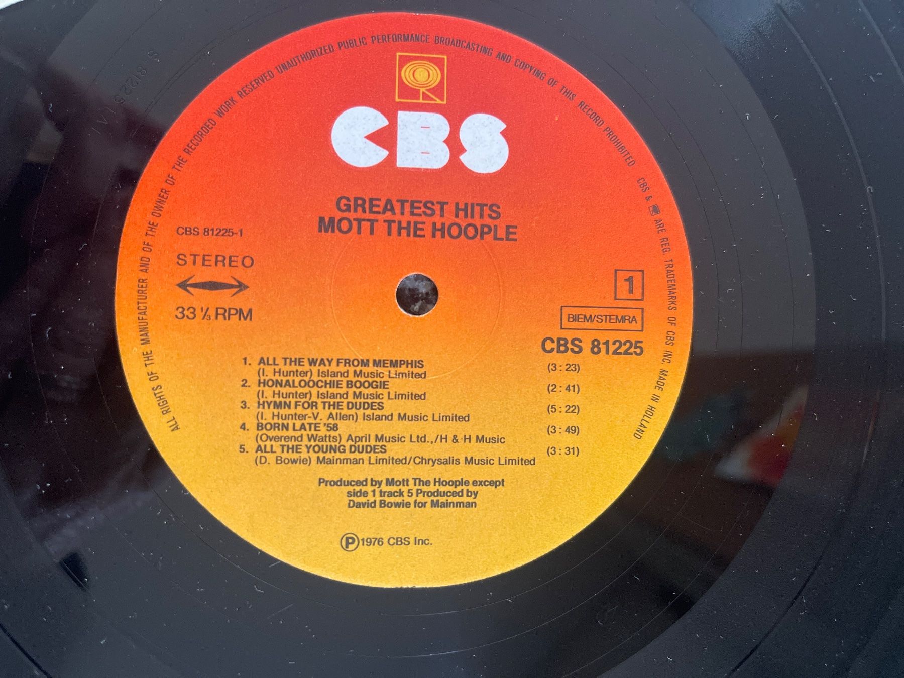 Dischi in vinile: A227/Mott the Hoople-Greatest Hits – Usato da Frutigen venduto da Philippe_jsp 2