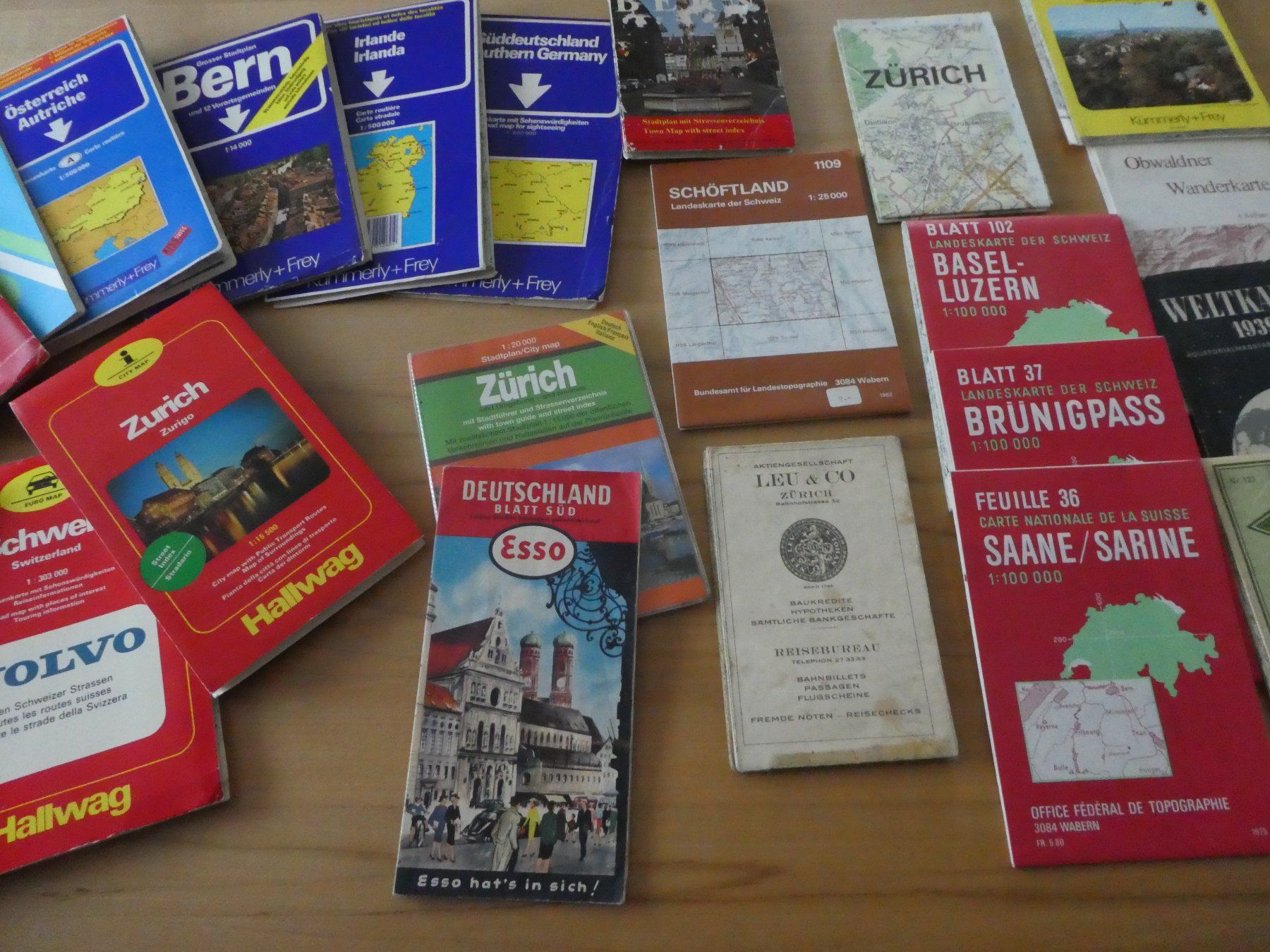 Cartine & Atlanti: diverse Strassenkarten/Wanderkarten – Usato da Staufen venduto da Sonca 2