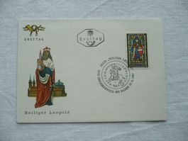 Oesterr. 1967 FDC Heiliger Leopold MiNr. 1252