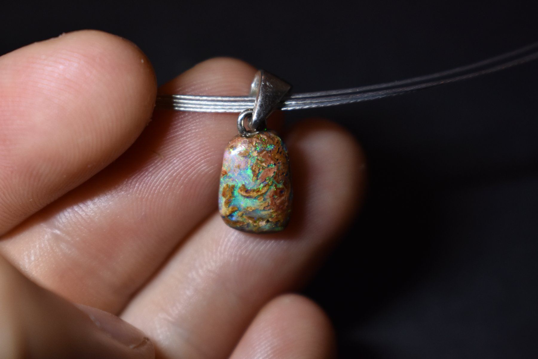 Pierres précieuses: Australischer Boulder Opal – Neuf avec emballage d'origine à Aarwangen par kay_f7f5 2