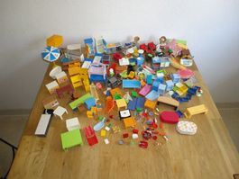 PLAYMOBIL WOHNUNGS-HAUS-EINRICHTUNG-KÜCHE-FREIZEIT-UND MEHR