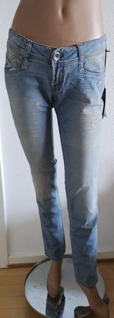 Neue GANG Damen Jeans, Modell EMMA, Gr. 28, hellblau