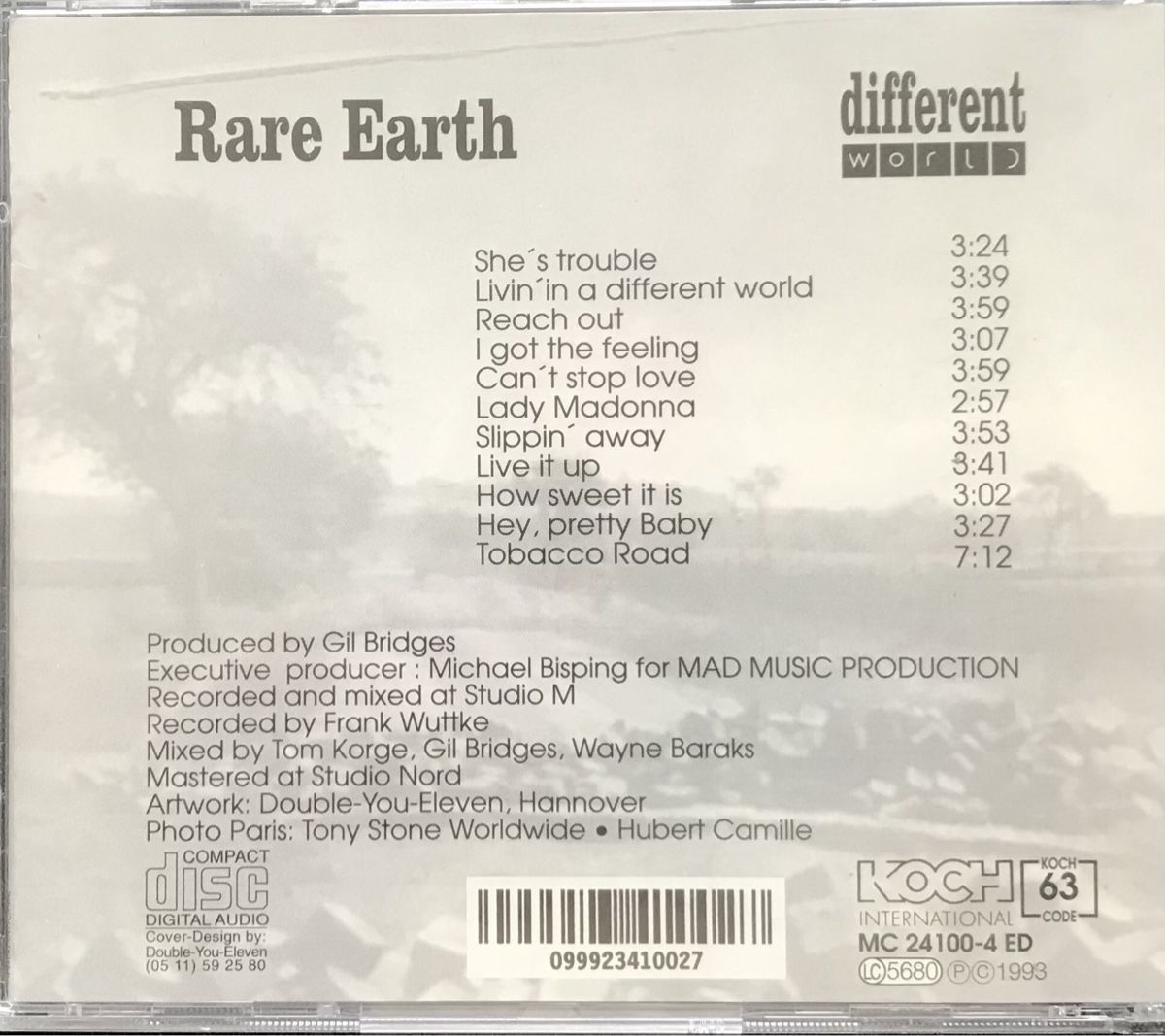 CD: CD Rare Earth - Different World – Usato da Zürich venduto da tomakomai 1