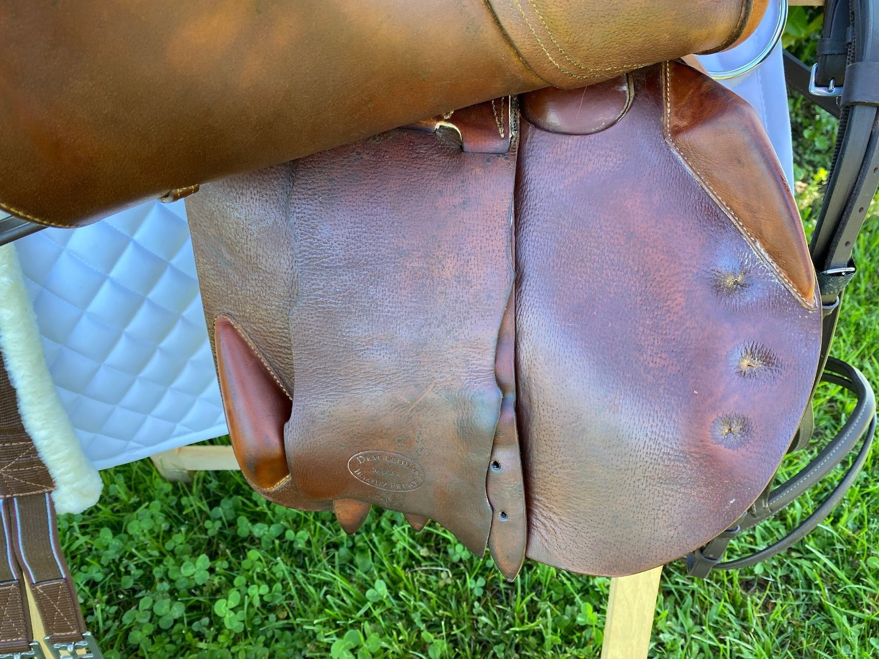 Selle & Accessori: schöner Devoucoux Vielseitigkeitssattel – Usato da Feldbach venduto da Fea1 5