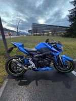 Suzuki GSX-S 750 blue motorcycle, good condition