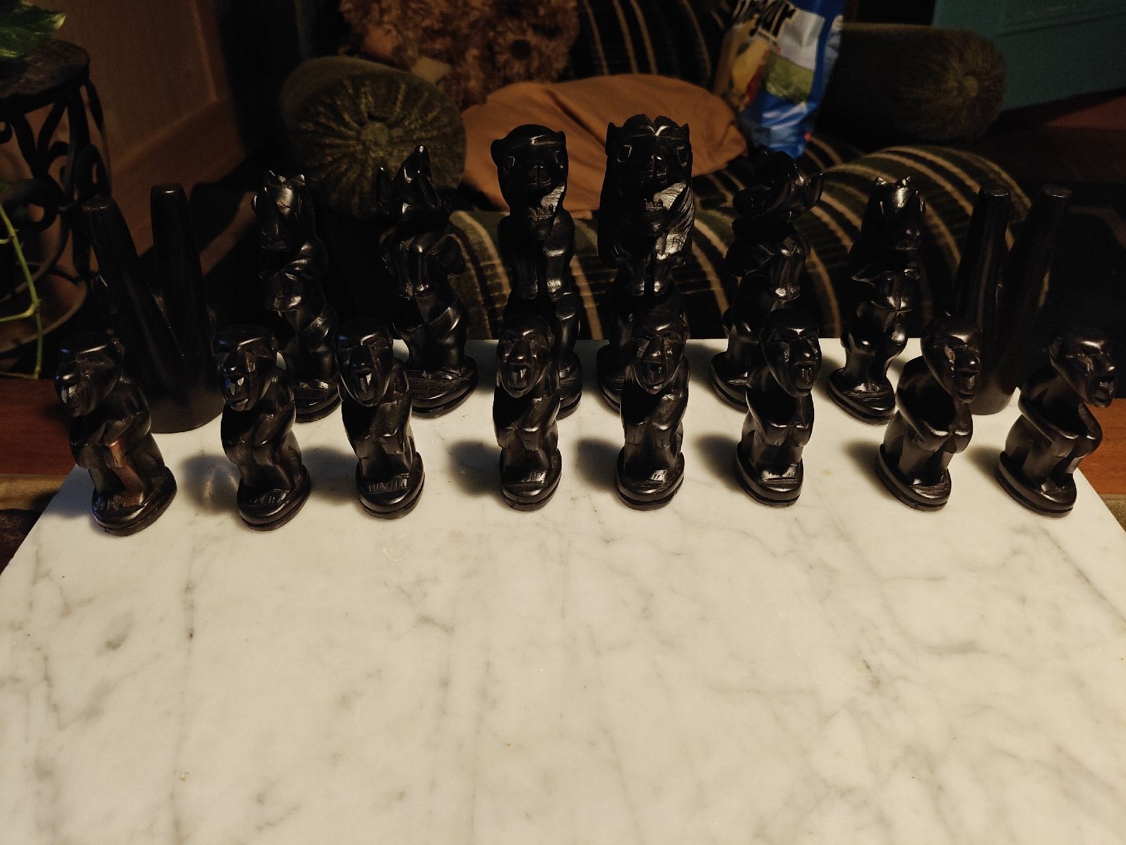 Spiele: handgeschnitze Schachfiguren – Gebraucht aus Ebnat Kappel von Noah2512 2