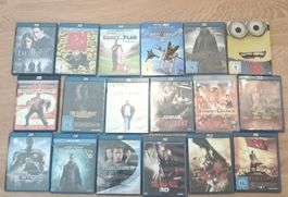 Blu-ray Film Paket 18 Filme gebraucht