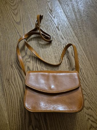 Lederhandtasche