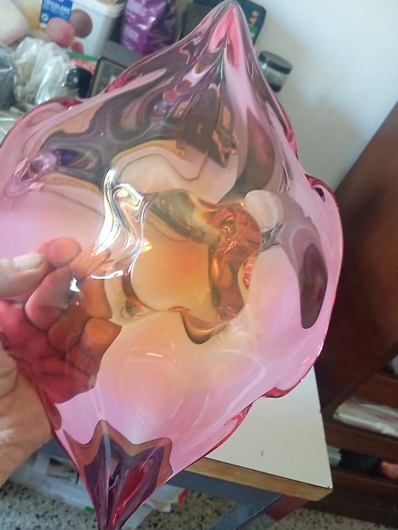 Murano Ciotole: Murano glasschale Rosa – Usato da Basel venduto da Petergunn 3