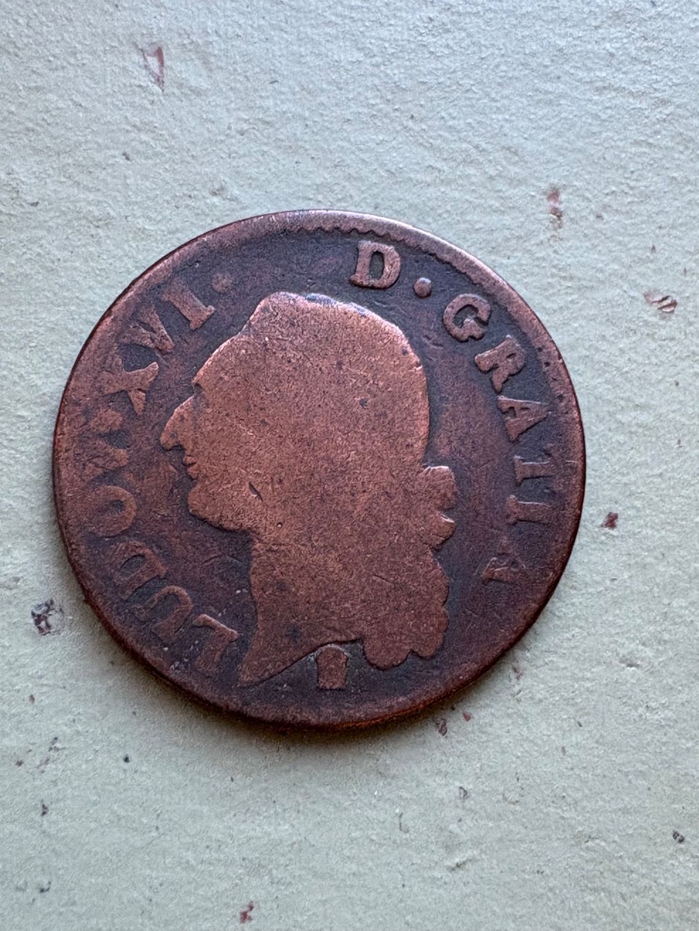 Tutti le monete: Frankreich 1787 1 Sol Louis XVI ab 1.- – Usato da Zürich venduto da mysilvercoin