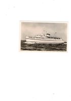 Deutschland Fährschiff Schiffsstempel Schiffe 1954 selten