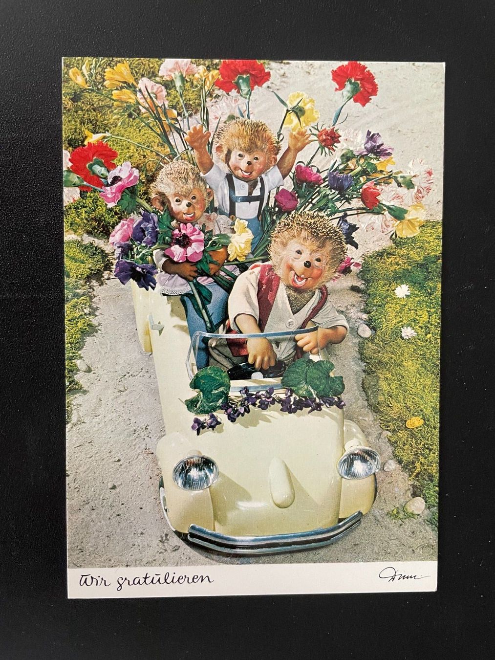 Cartoline postali: AK Mecki - Wir gratulieren - Nr. 348 – Usato da Thal venduto da Danny82