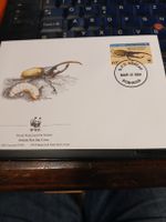Dominique: Premier jour, WWF, coleoptère Hercule, 1994.