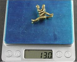 Tibetischen Erotik Sexy figur aus Messing