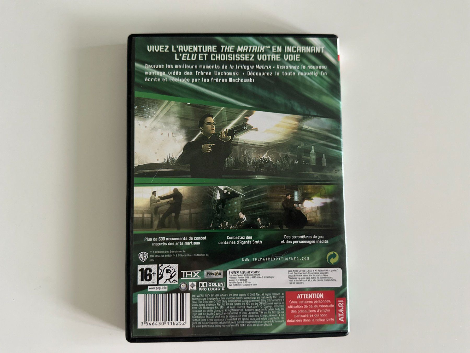 Microsoft Giochi: The Matrix: Path of Neo, PC – Usato da Couvet venduto da nay_prh5 2