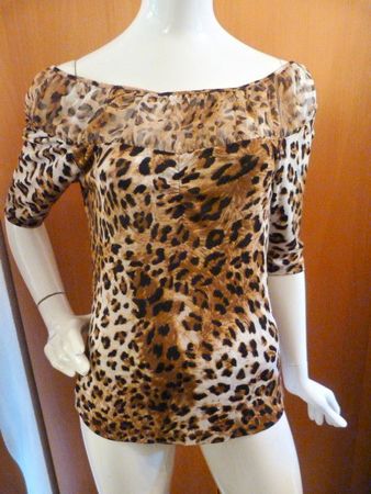 Bluse von Apart Impressions, Gr. 40, animal print %