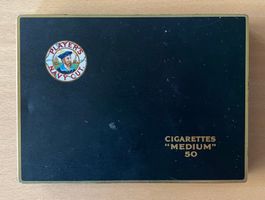 Player's Navy Cut Zigarettendose Metalldose Vintage