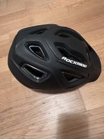 Fahrradhelm Rockrider ST 100 schwarz Grösse 53-57 cm