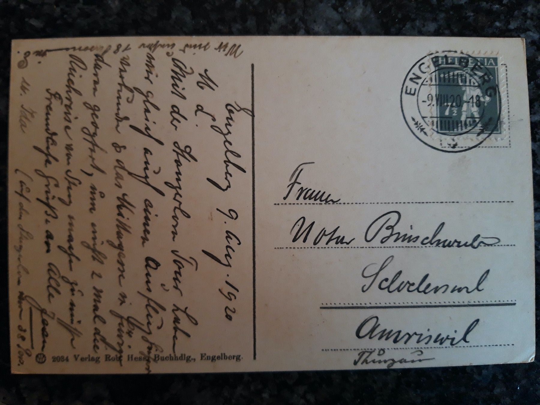Cartes postales: Titlisgipfel – D'occasion à Sargans par nicsam1815 1
