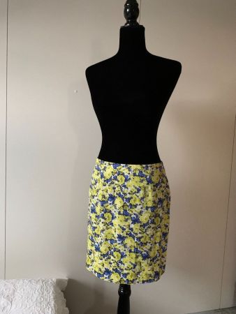 SPORTMAX: Neu/ungetragen - Herrlich gemusterter Jupe, 38