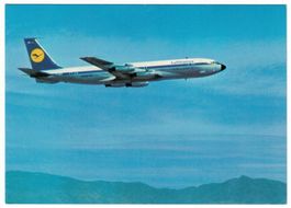 Boeing 707 Intercontinental Jet Lufthansa, datiert 1970