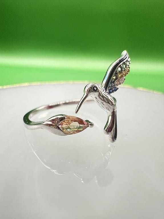 Bagues: Kolibri Ring aus 925 Silber – D'occasion à Thalwil par han_2b8c 1