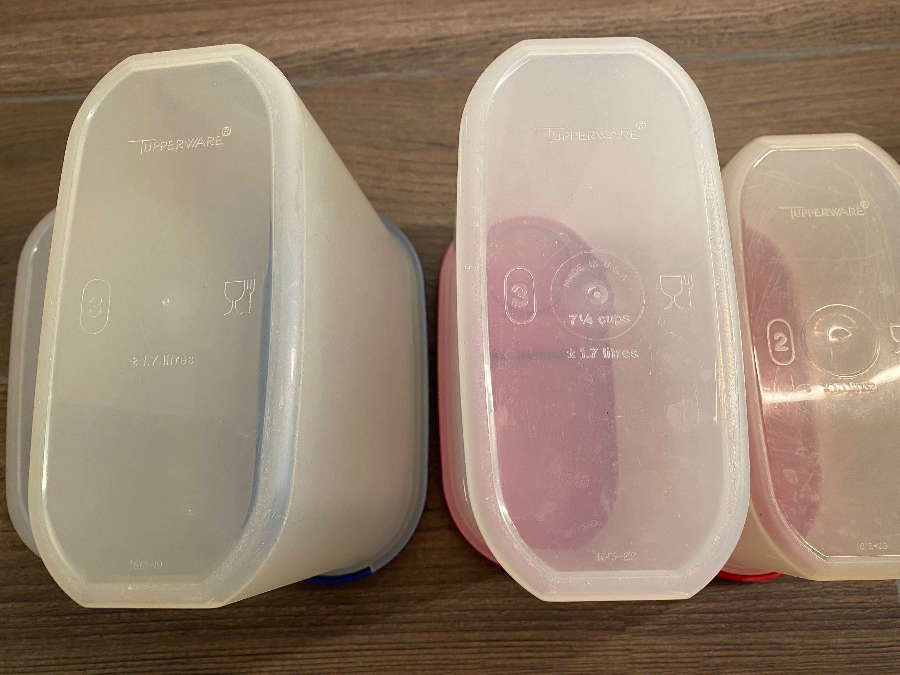 Tupperware Contenitori & Simili: Tupperware Supervision rot & blau (4 Stück) – Usato da Pratteln venduto da a23_j2gs 7