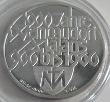 500 Jahre Weindorf 1286-1986 Silbermedaille VvT 925 Rar 57