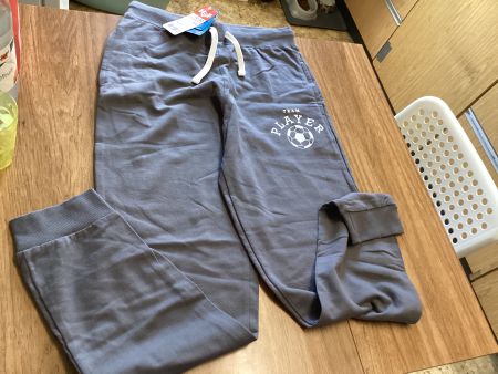 Graue Jogginghose Gr. 164 - Neu mit Etikett - Top Herbst