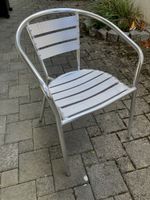 Gartenstuhl silber