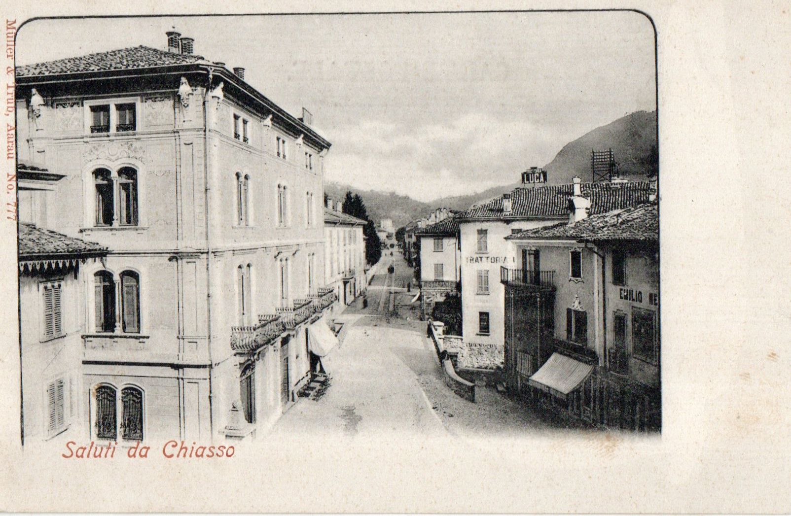 Cartoline postali: Saluti da Chiasso – Nuovo (secondo la descrizione) da Melano venduto da pisonsdro