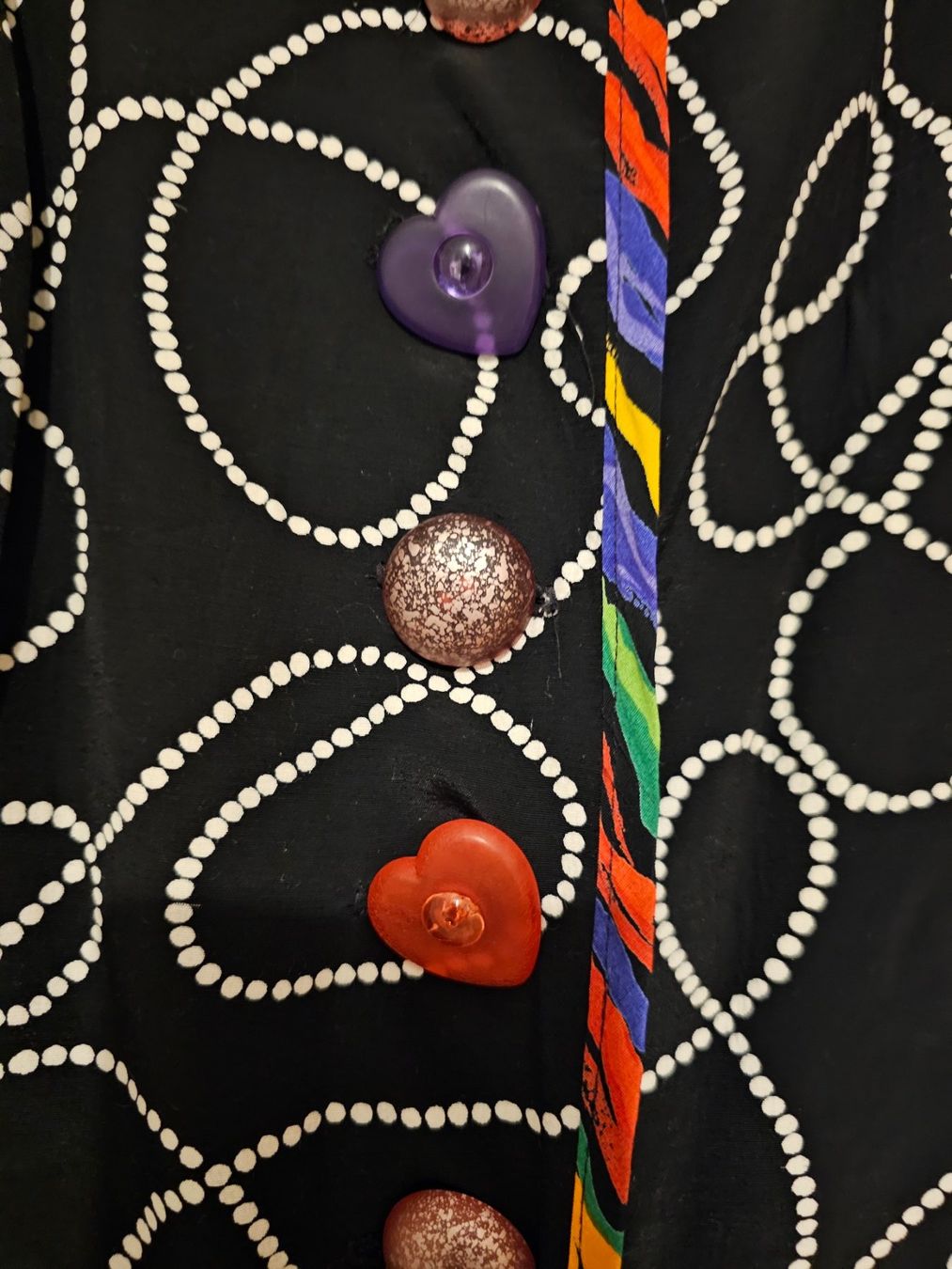 Lotti di vestiti: Ensemble Veste Jupe avec Boutons Multicolores – Usato da Nax venduto da mojy 4