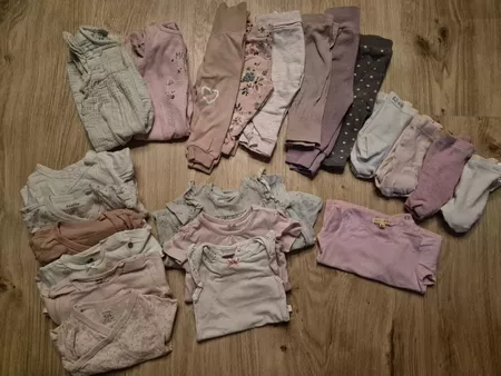 Grosses Kleiderpaket Gr. 62 und Gr. 68 Mädchen