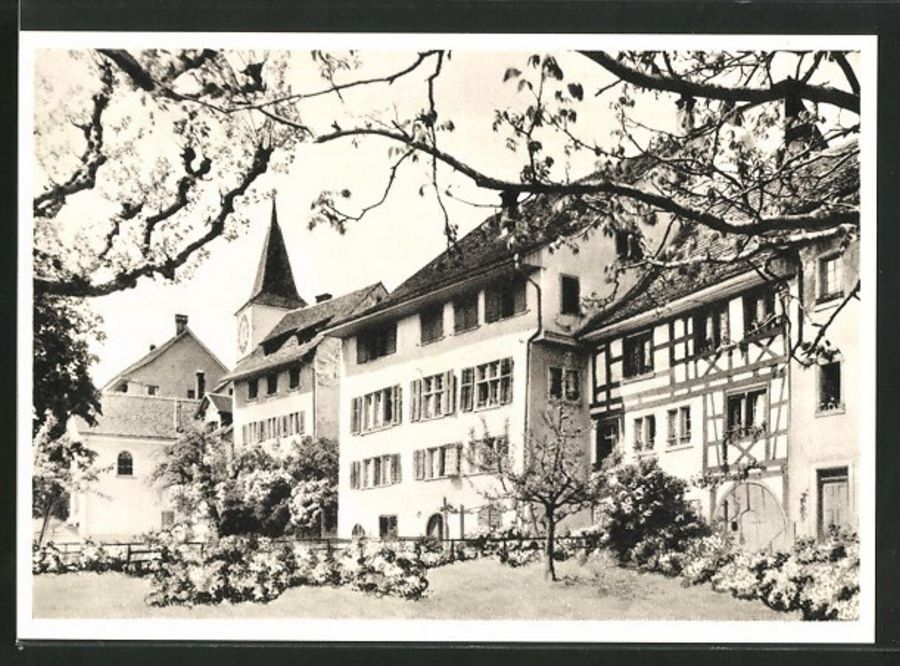 Cartoline postali: Regensberg, Oberburg mit Engelfridhaus – Usato da Frauenfeld venduto da POML