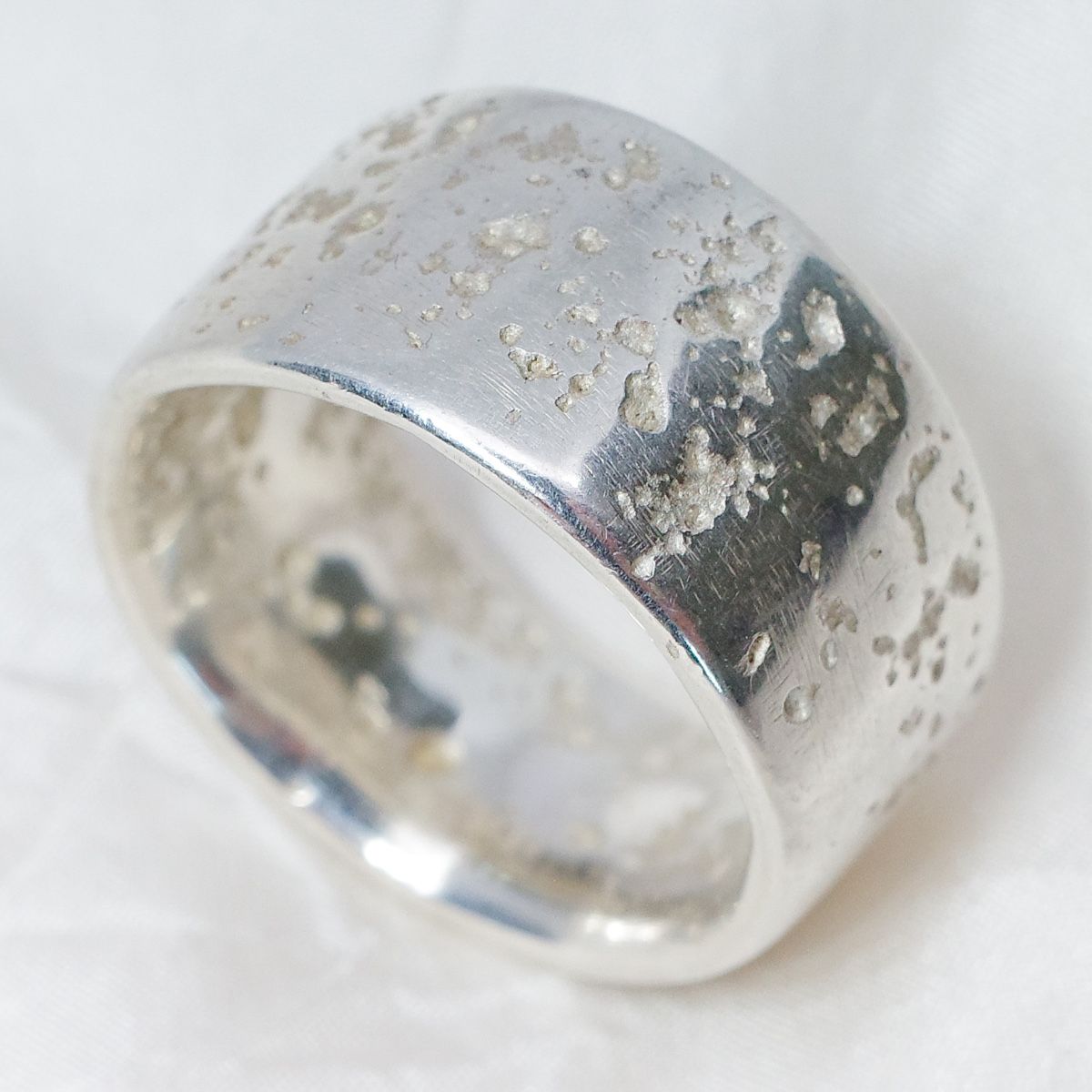 Anelli: Grosser Silber Ring 26.5 gr. Grösse 68 handmade Silberring – Nuovo (secondo la descrizione) da Rüti (ZH) venduto da vint-age