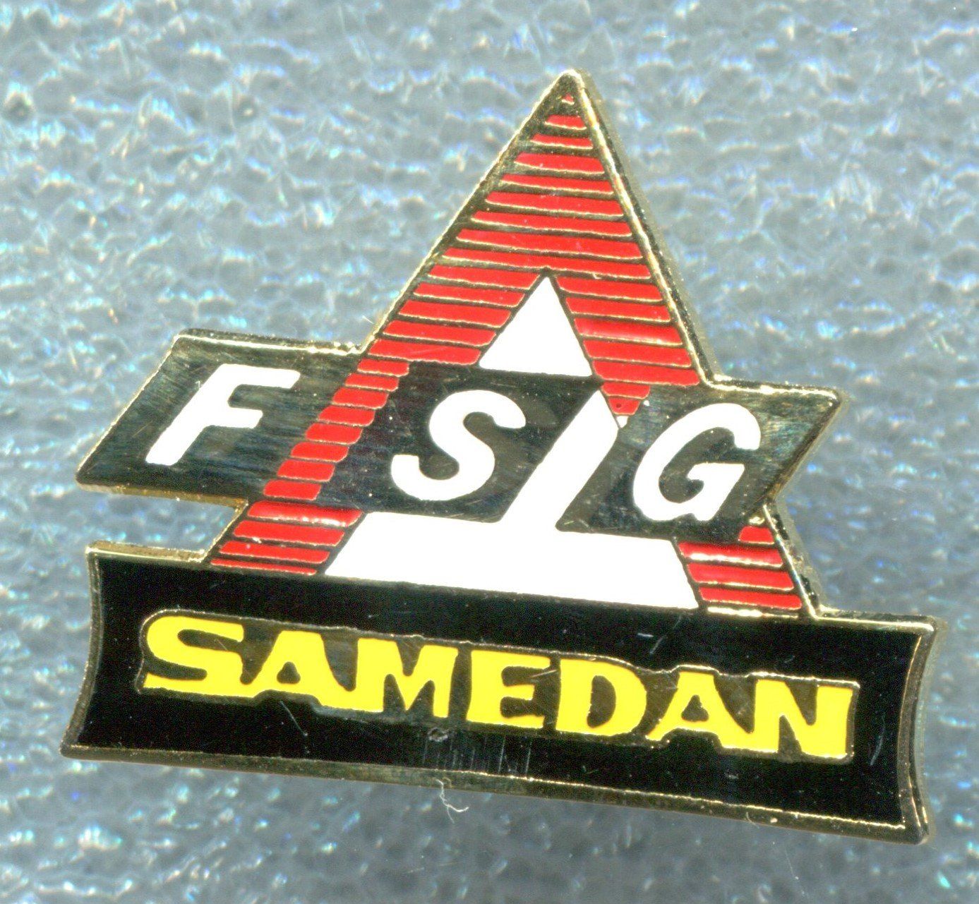 Placchette & Badge: FSG  SAMEDAN – Usato da Winterthur venduto da Sammleroase