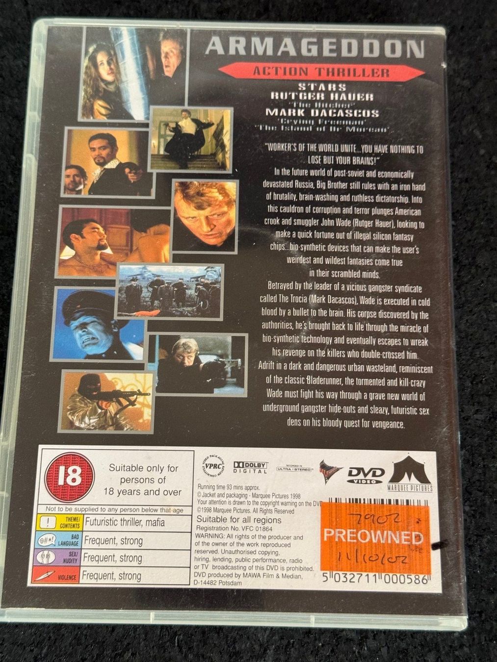 Alle DVDs: ARMAGEDDON DVD EN – Gebraucht aus Fribourg von tschjoly 1